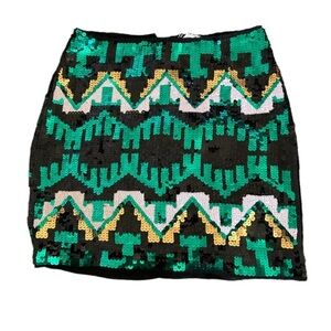 H&M Divided sequin skirt size 2